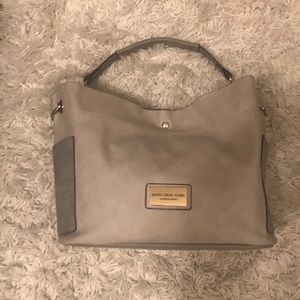 Gray Marc New York handbag/ has flaws